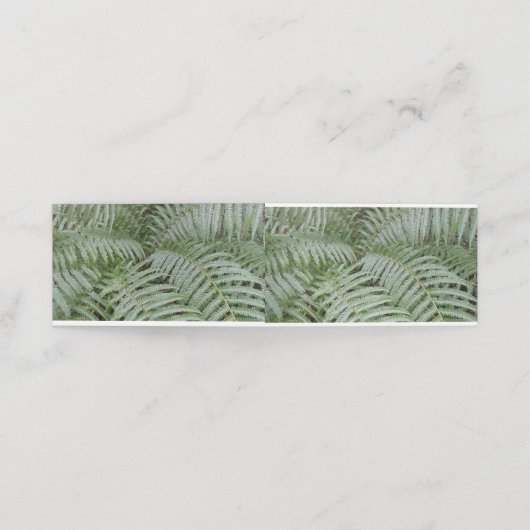 Geplooide afspraakkaart afsprakenkaart (Buitenkant ongevouwen)