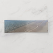 Geplooide afspraakkaart Kristallijne Zee Afsprakenkaart (Binnenkant ongevouwen)