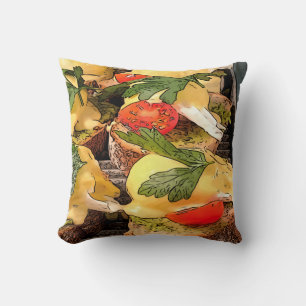 Gepocheerde eieren met avocado op toast kussen