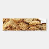 Gepofte Rijstkoeken ~ Aziatische Zoetigheden Nager Bumpersticker (Voorkant)