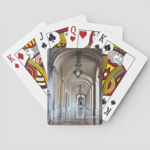Gepolijde Gebogen Gang, Portugal Pokerkaarten
