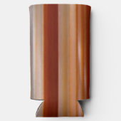 Gepolijst Agaat Slice Natuur Fotografie Seltzer Blikjeskoeler (Achterkant)