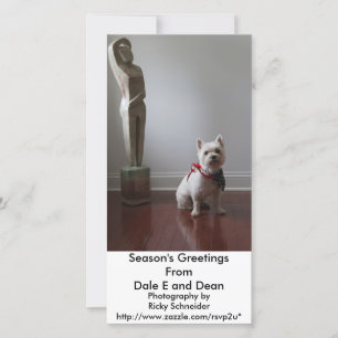 gepolijst feestdagenkaart