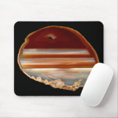 Gepolijst geschuurde gespleten gespleten dia miner muismat (Met muis)