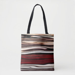 Gepolijst hout tote bag
