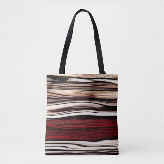 Gepolijst hout tote bag (Voorkant)