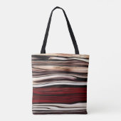 Gepolijst hout tote bag (Achterkant)