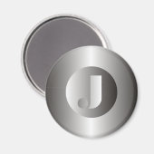 Gepolijst staal "J" Magneet (Voorkant / Achterkant)