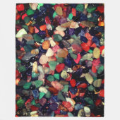 Gepolijst Stonen Fleece Deken (Voorkant)