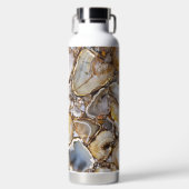 Gepolijste geologische stenen waterfles (Voorkant)