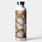 Gepolijste geologische stenen waterfles (Links)