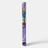 Gepolijste steen Abstract met gouden accenten Case-Mate iPhone Case (Achterkant / Links)