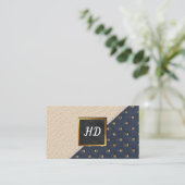 Gepolitiseerd | Lederen met titularis | Goudmarmer Visitekaartje (Staand voorkant)