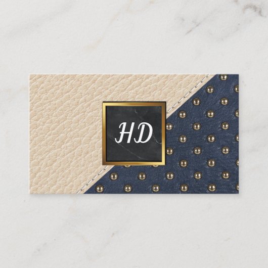 Gepolitiseerd | Lederen met titularis | Goudmarmer Visitekaartje (Voorkant)