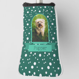 Gepolkte Boogfoto voor Huisdieren Golfheadcover