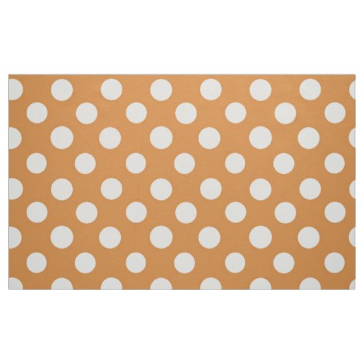 Gepolkte Stof/Oranje Stof (Fat Quarter)