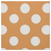 Gepolkte Stof/Oranje Stof (Swatch)
