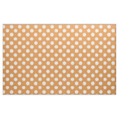 Gepolkte Stof/Oranje Stof (Yard (91,4 cm))