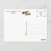 Gepomerkte Burgeroorlog Enveloppen met Liberty Bel Briefkaart (Achterkant)