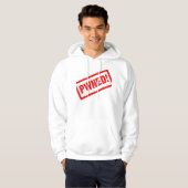 gepompt hoodie (Voorkant volledig)