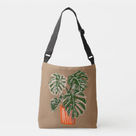 Gepoot Plant Plant van het kruidlichaam Crossbody Tas