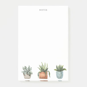 Gepootte huisplanten post-it® notes