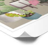 Gepootte huisplanten poster (Hoek)