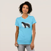 Gepootte Hyenas U-Love-Animal Art T-Shirt (Voorkant volledig)