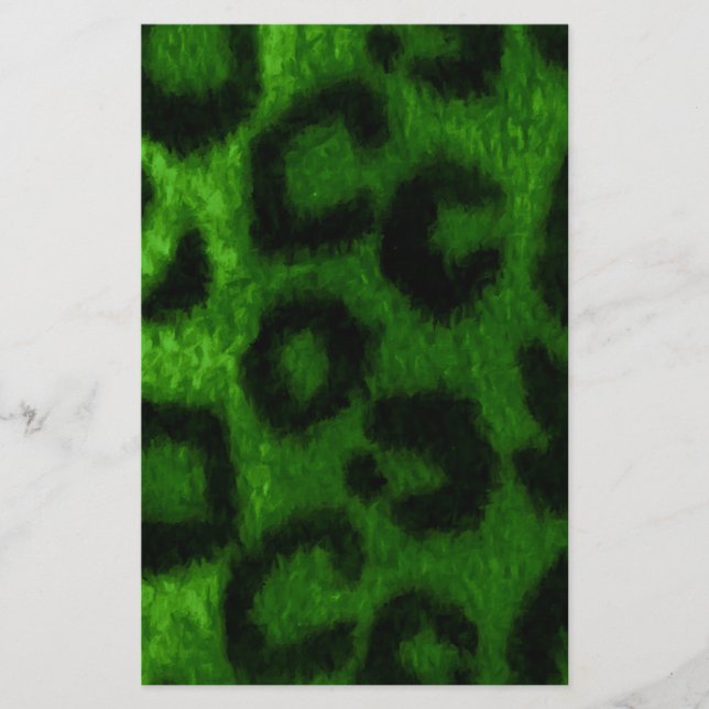 Gepootte leopard Green Wild Cat (Voorkant)