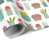 Gepootte Planten in de tuin Cadeaupapier (Rol Hoek)