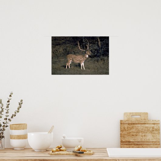 Gepotte herten poster (Keuken)