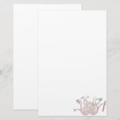 Gepotte inktappelbakkerij briefpapier (Voorkant / Achterkant)