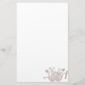 Gepotte inktappelbakkerij briefpapier (Voorkant)