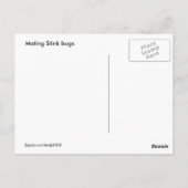 Gepotte inktbugs ~ briefkaart (Achterkant)