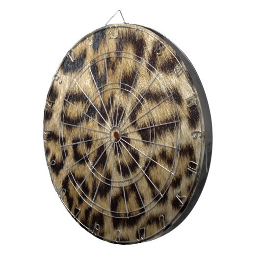 Gepotte luiphuid dartbord (Voorkant Rechts)