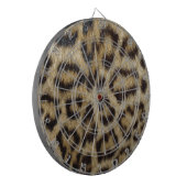 Gepotte luiphuid dartbord (Voorkant Links)