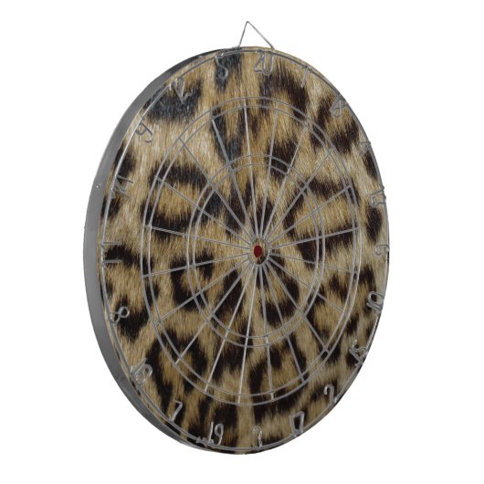 Gepotte luiphuid dartbord (Voorkant Links)