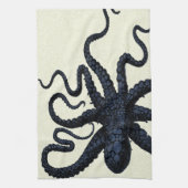 Gepotte octopus theedoek (Verticaal)