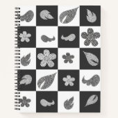 Gepotteerde bladeren notitieboek (Voorkant)