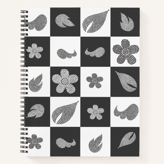 Gepotteerde bladeren notitieboek (Voorkant)