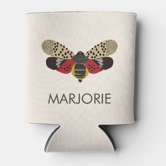 Gepotteerde Lanternfly Bug Blikjeskoeler (Voorkant)