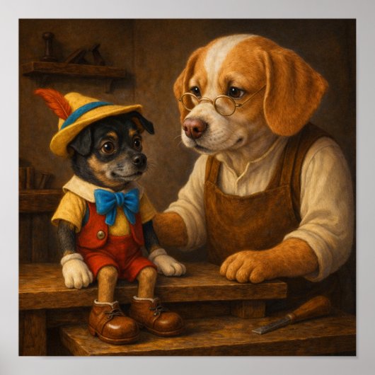 "Gepp & Nocchio" Poster (Voorkant)