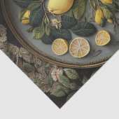 Geppelte citrus Wedding Wrapping Paper Tissuepapier (Detail)