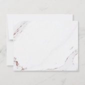 Geppersonaliseerde artikelen voor gematigd roos bedankkaart (Achterkant)