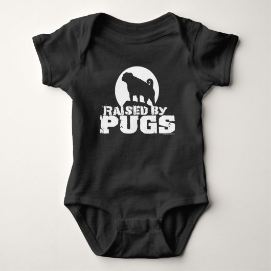 GEPRAISEERD DOOR PUGS ROMPER (Voorkant)
