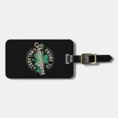 Gepredisponeerd voor grappen en onzin St. Patrick' Bagagelabel (Voorkant horizontaal)