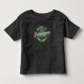 Gepredisponeerd voor Streken & Onzin St. Patrick's Kinder Shirts (Voorkant)