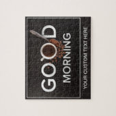 Geprefte puzzel voor Good Morning Coffee Legpuzzel (Verticaal)