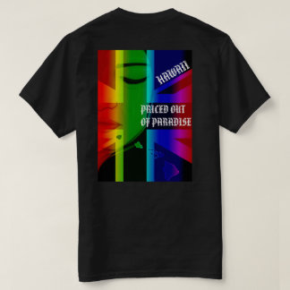 GEPRIJSD UIT HET PARADIJS HUILENDE WAHINE HIFlagIs T-shirt