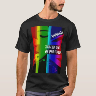 GEPRIJSD UIT HET PARADIJS HUILENDE WAHINE HIFlagIs T-shirt